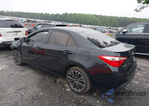 2015 Toyota Corolla L/Le/Le Pls/Prm/S/S Pls из США, поврежденный, VIN 2T1BURHE3FC236917